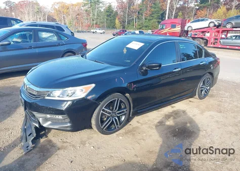 2017 Honda Accord Sport Se from USA, damaged, VIN 1HGCR2F12HA128875